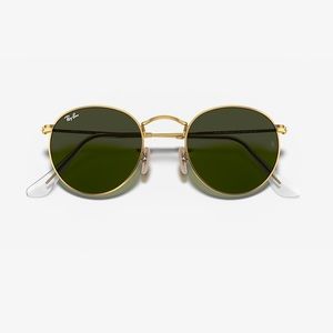 Ray Ban Round Metal Sunglasses